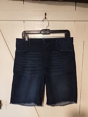 sofia by sofia vergara Dark Blue Denim Jean Shorts Like New Size 12. Gabriella.
